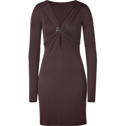 Emilio Pucci Chocolate Draped Dress