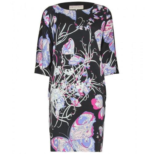 Emilio Pucci Seidenkleid Mit Print