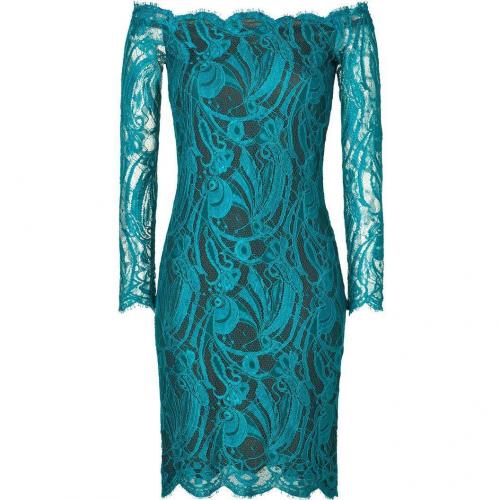 Emilio Pucci Shinning Petrol Lace Dress