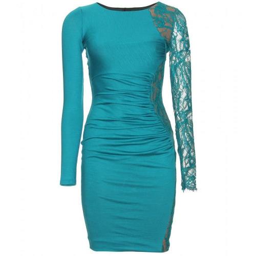 Emilio Pucci Stretch-Kleid Mit Spitze