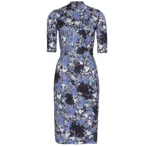 Erdem Elita Print-Jerseykleid