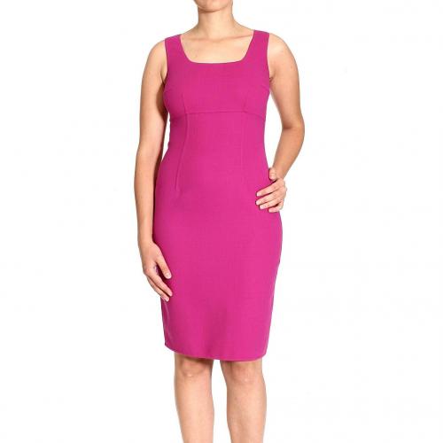 Ermanno Scervino Sleeveless double crepes dress