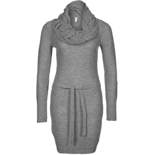 Esprit de.corp Strickkleid greystone melange