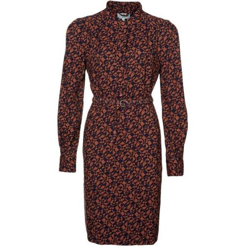 Essentiel Antwerp Dookies Blusenkleid brown/blue 