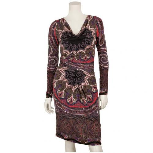 Etro Jersey-Kleid Rot