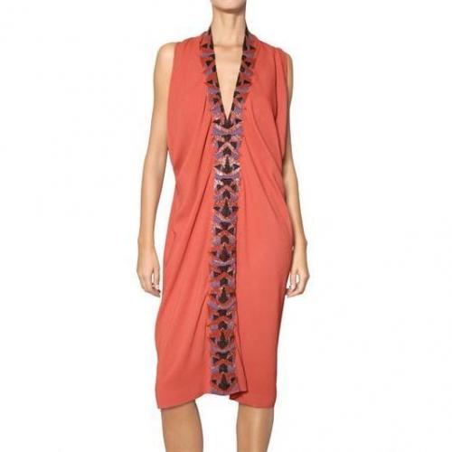 Etro Perlen Viskose Cady Kleid