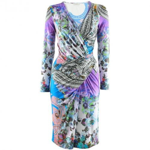 Etro Royal Viola Print Dress