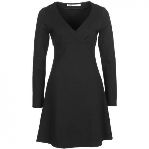 Fairly Jerseykleid mit Ärmeln Anthrazit 