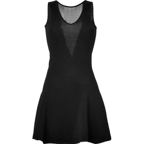 Faith Connexion Black Mesh Detailed Ballerina Ottomann Dress