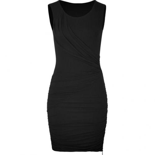 Faith Connexion Black Sleeveless Draped Dress