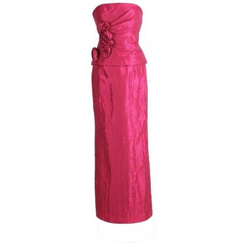 Fashionart Ballkleid pink Schulterfrei 