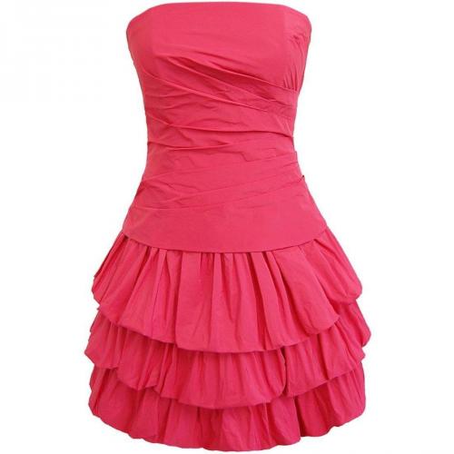 Fashionart Ballkleid pink Trägerlos 