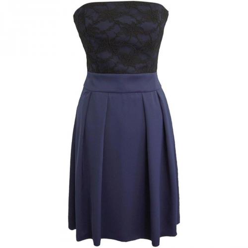 Fashionart Cocktailkleid blau schwarz 