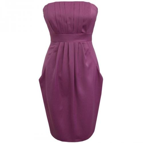 Fashionart Cocktailkleid lila ohne Träger 