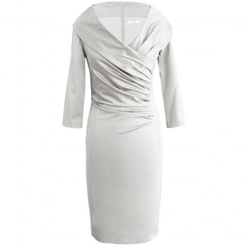 Fashionart festliches Kleid weiß mit Ärmeln 