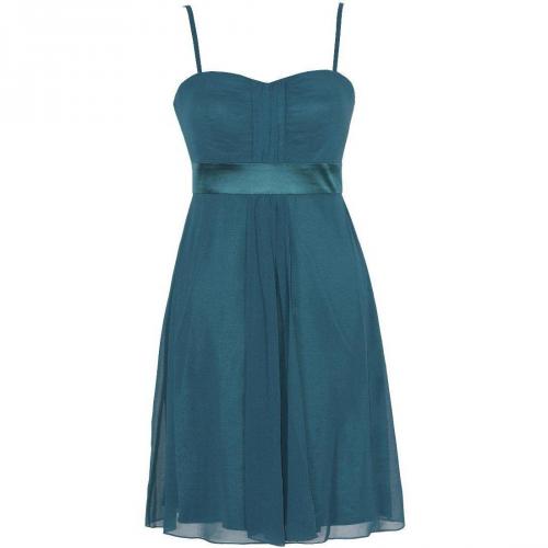 Fashionart Kurzes Cocktailkleid Ballkleid petrol 