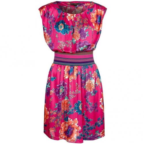 Fever London Menorca Sommerkleid fuchsia 