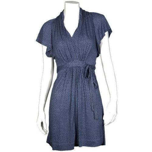 French Connection Jersey-Kleid Coralie blau