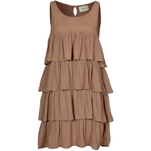 Ganni Charlston Dress Jerseykleid woodsmoke 