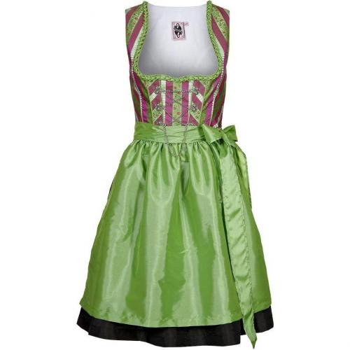 German Princess Schneewittchen Cocktailkleid / festliches Kleid grün 