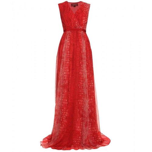 Giambattista Valli Bodenlanges Seidenkleid