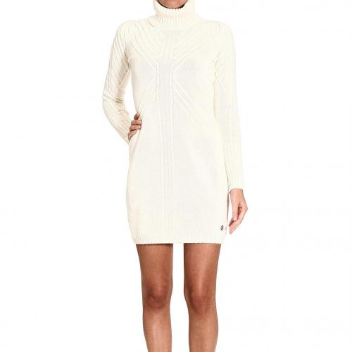 Giorgio Armani Polo neck corduroys wool dress