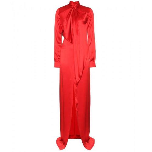 Givenchy Bodenlanges Seidenkleid