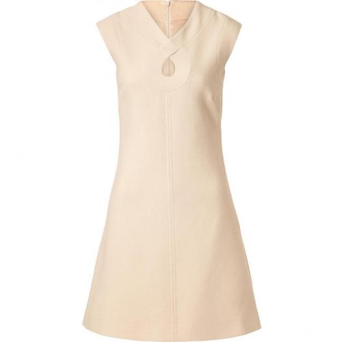 Goat Nude Romeo Keyhole Wool-Crepe Shift Dress