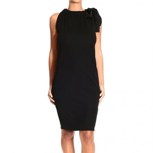 Gucci Sleevelessjersey coulisse bow dress