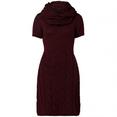 Hallhuber Strickkleid bordeaux 