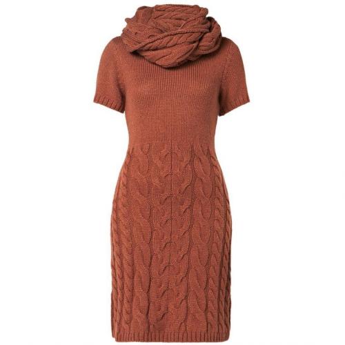 Hallhuber Strickkleid brown 