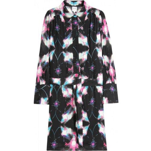 Halston Heritage Disco Print Shirt Dress
