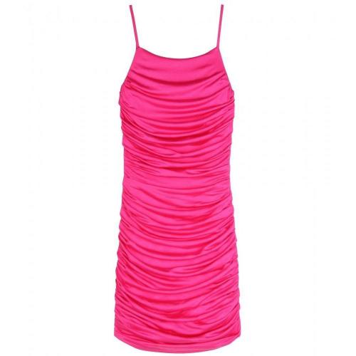 Halston Heritage Jerseykleid Mit Seitlicher Raffung