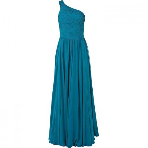 Halston Heritage Kleid Petrol