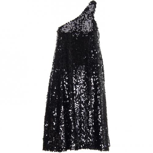 Halston Kleid Black