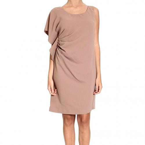 Hanita Dress Asymetric Beige