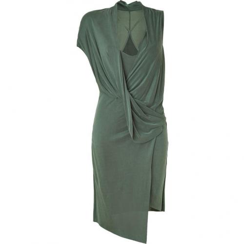 Helmut Lang Pond Draped Dress