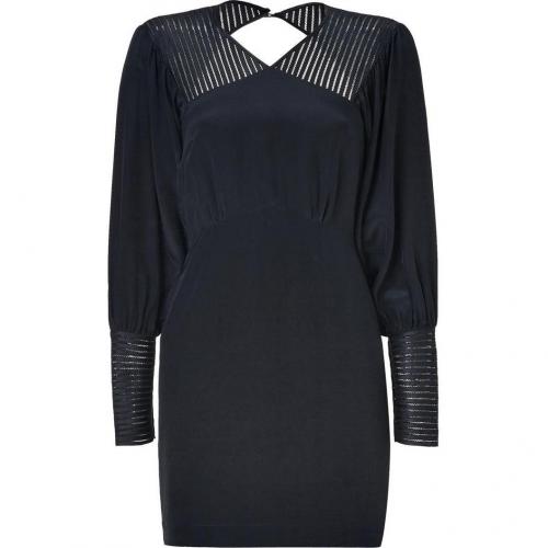 Hoss Intropia Black Silk Dress