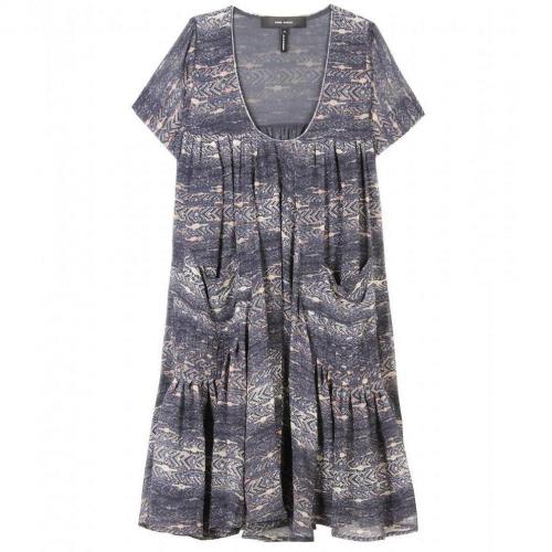 Isabel Marant Nesto Print-Kleid Aus Seide