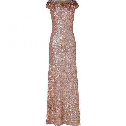 Jenny Packham Pebble Allover Sequined Gown
