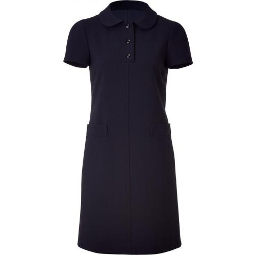 Jil Sander Navy Navy Baby Snap Collar Dress