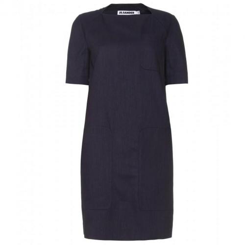 Jil Sander Shiftkleid Aus Baumwolle
