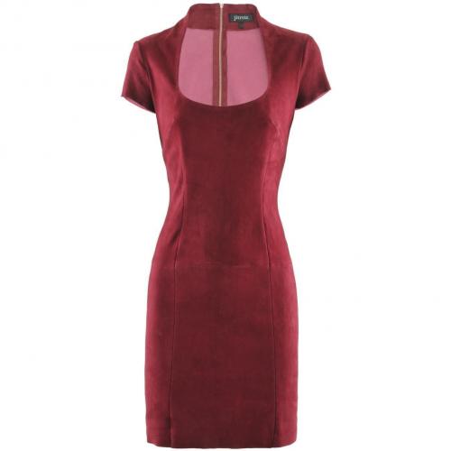 Jitrois Raspberry Velours Dress Caravelle