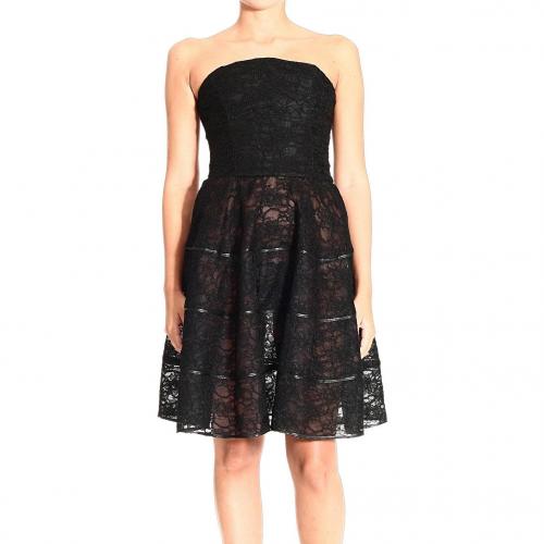 John Richmond Laces strapless dress