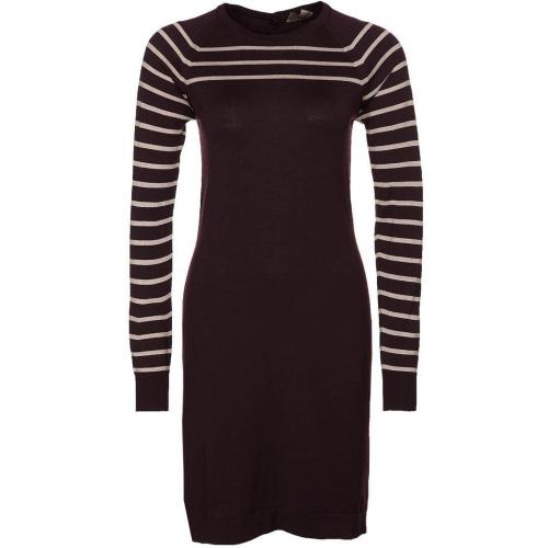 John Smedley Sonar Strickkleid pinotage/bunny 