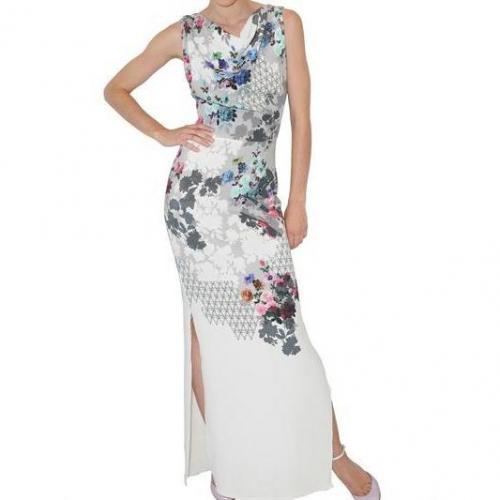 Jonathan Saunders Kleid Print Auf Stretch Crepe