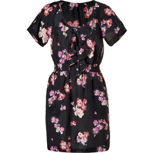 Juicy Couture Black Scattered Blooms Dress