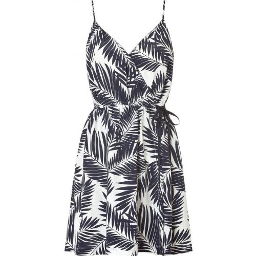 Juicy Couture Regal Printed Strappy Silk Dress