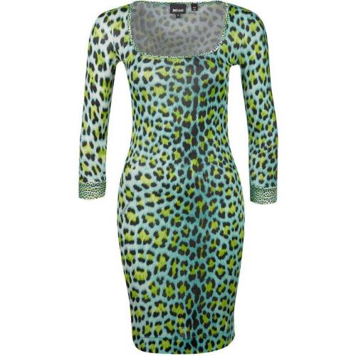 Just Cavalli Jerseykleid grün 