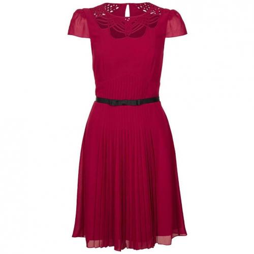 Karen Millen Blusenkleid dark red 